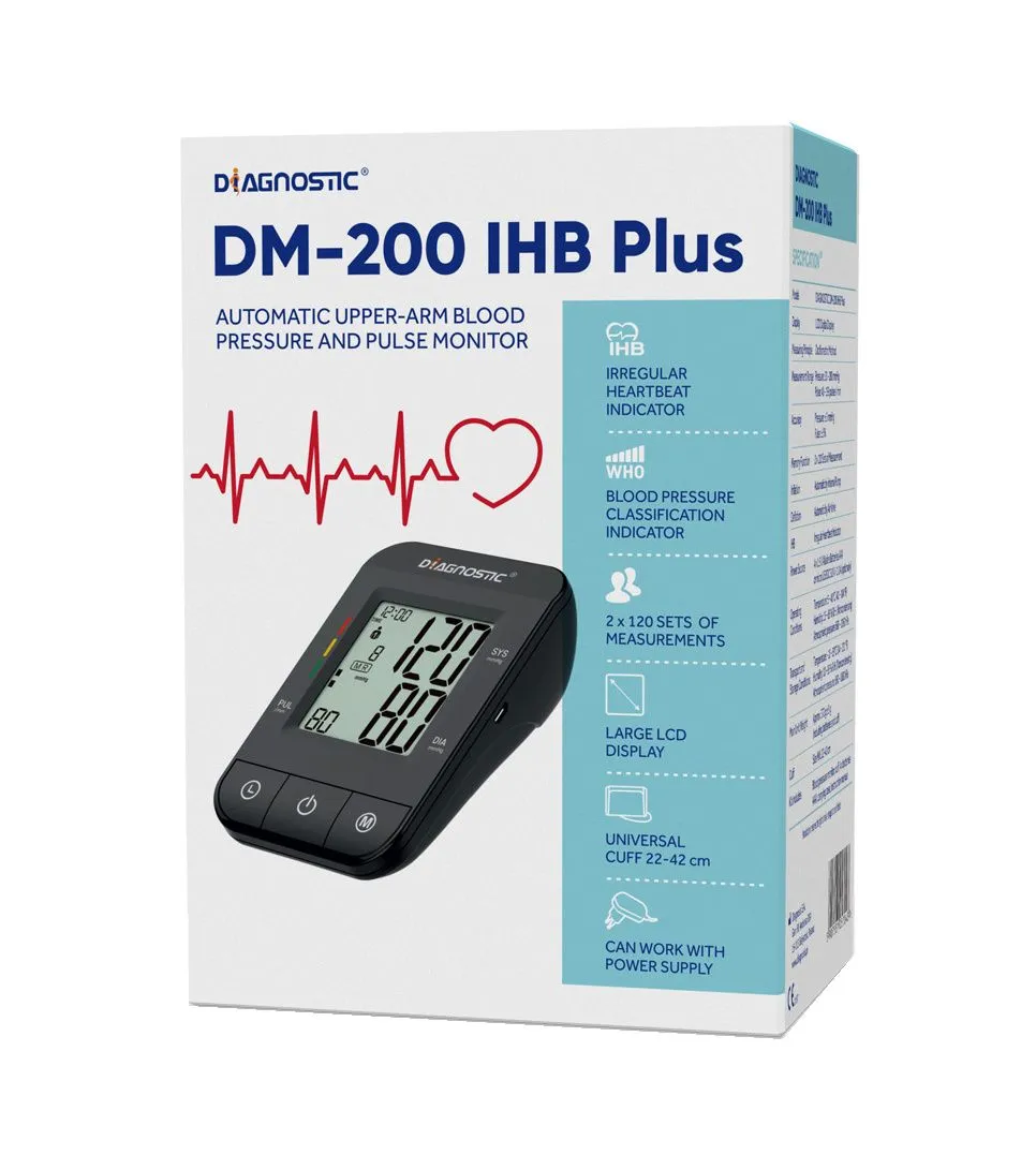 Diagnostic DM-200 IHB Plus automatický tlakoměr