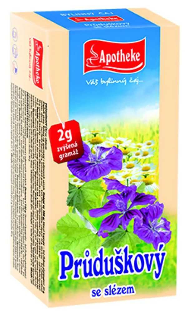 Apotheke Průduškový čaj nálevové sáčky 20x2 g