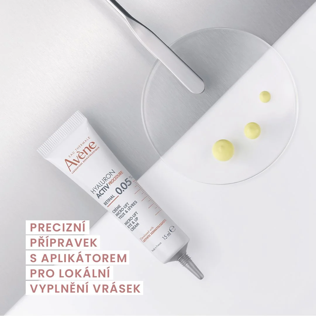 Avène Hyaluron Activ Procedure Micro-Lift Krém na oči a rty 15 ml