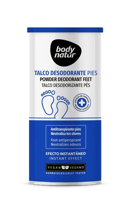 Body Natur Práškový pudr na nohy 75 g