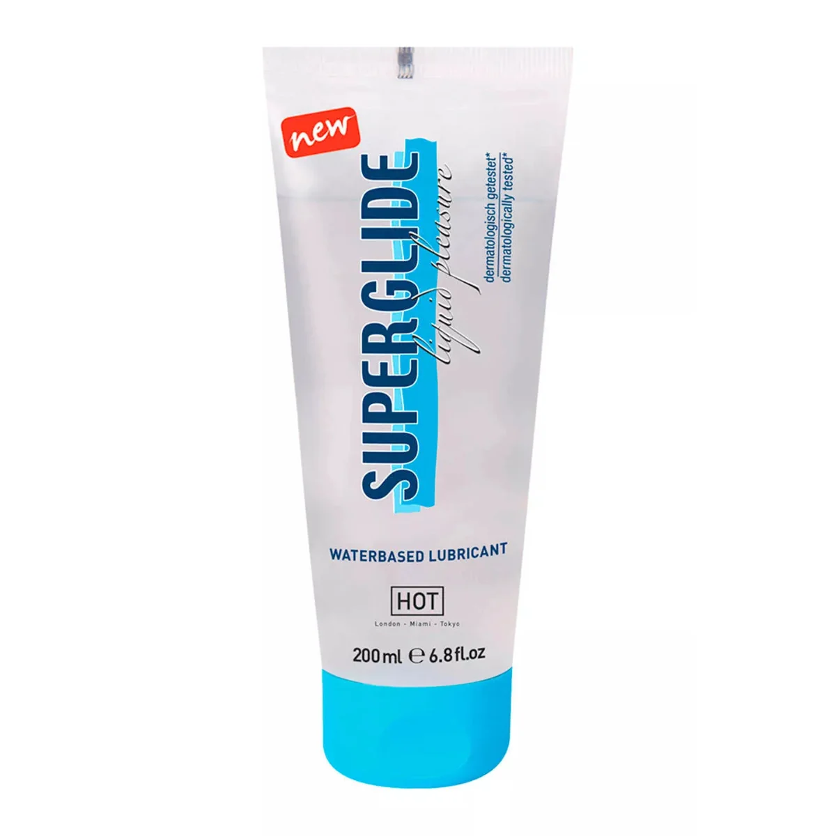 Hot SUPERGLIDE lubrikační gel Premium (200 ml)