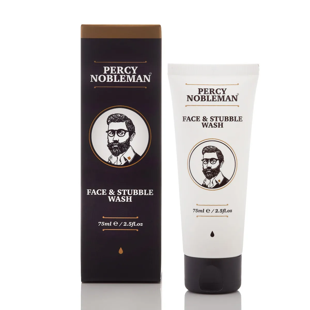 Percy Nobleman Pánský čisticí gel na obličej a vousy 75 ml