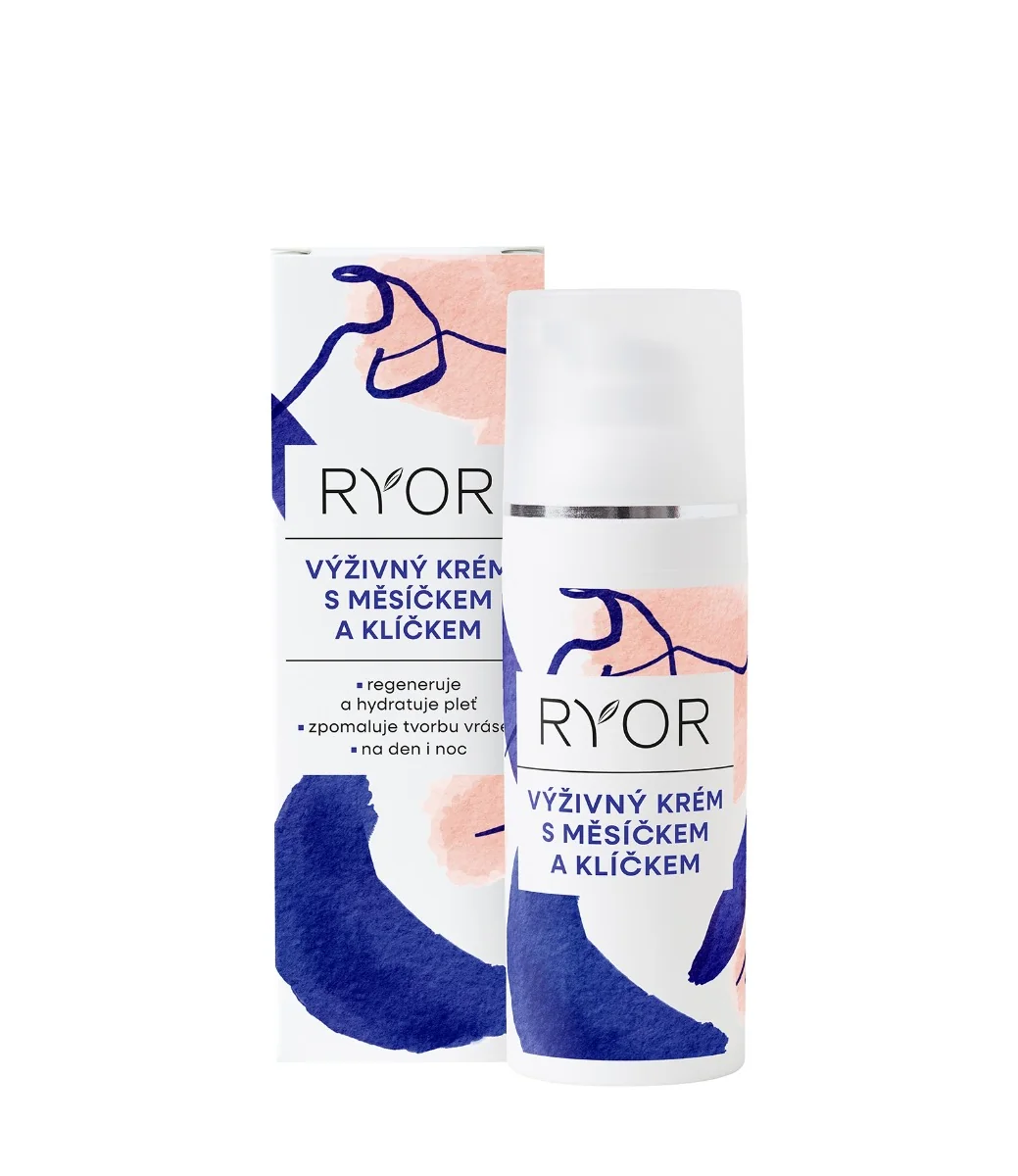 Ryor Výživný krém s měsíčkem a klíčkem 50 ml