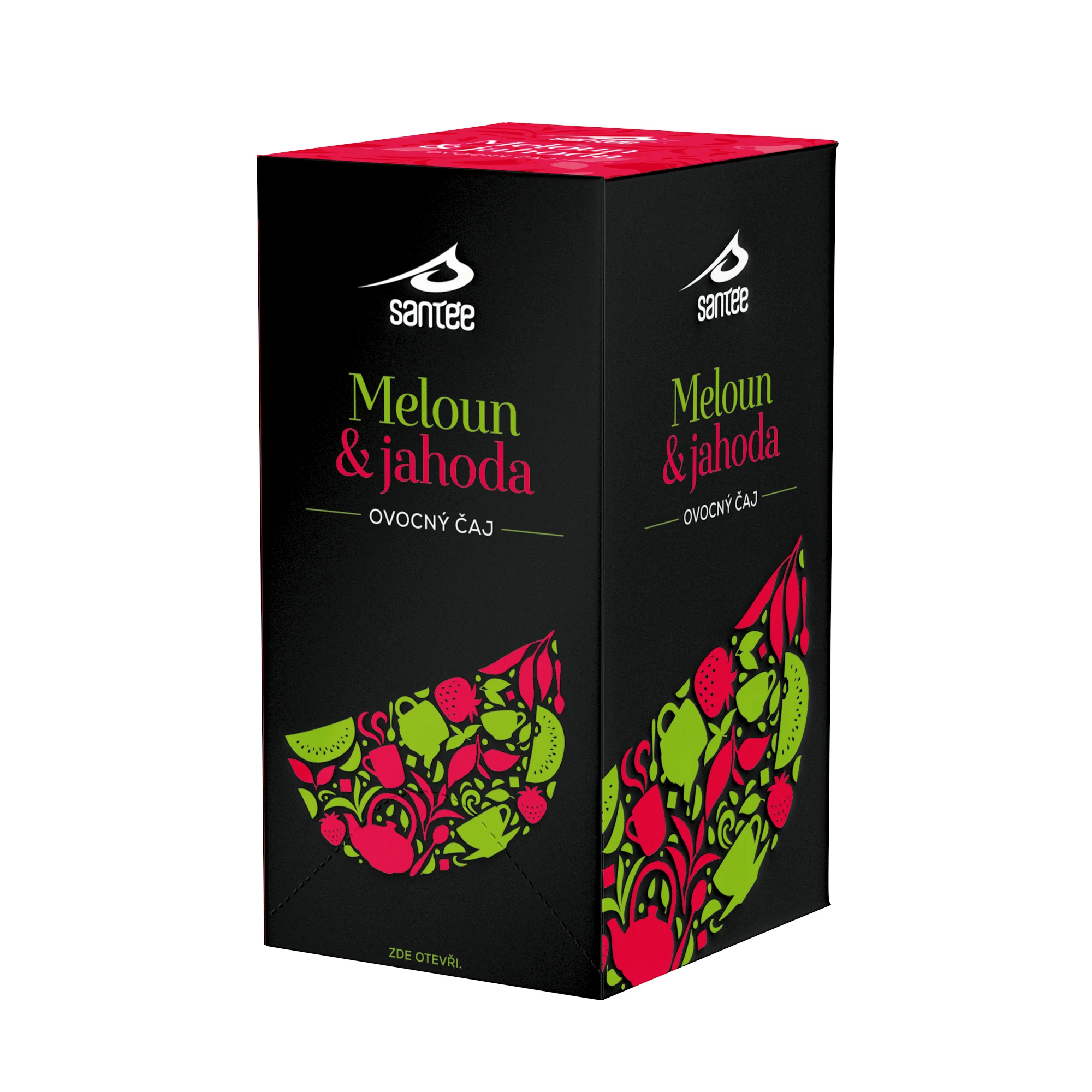 Santée Meloun & Jahoda porcovaný čaj 20x2,5 g