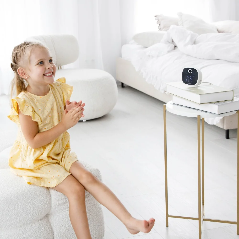 InnoGIO GIOsafety Domácí Smart Wi-fi kamera Clock