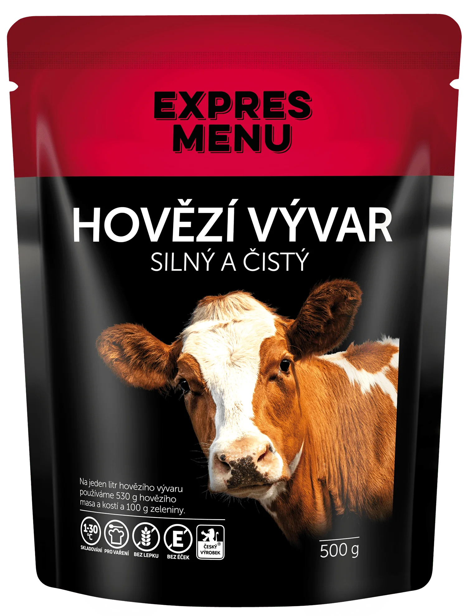 EXPRES MENU Hovězí vývar 500 g (2 porce)