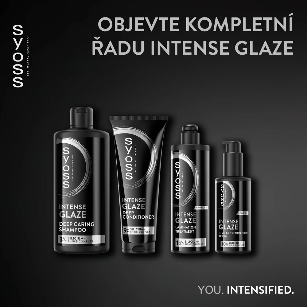 Syoss Intense Glaze pečující šampon 440 ml
