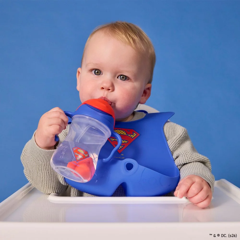 B.BOX Hrneček s brčkem 240 ml - Superman |