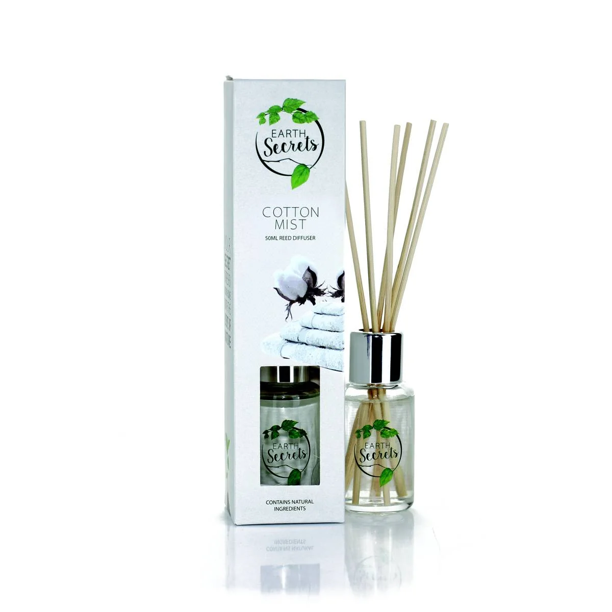 Ashleigh & Burwood London Difuzér EARTH SECRETS - COTTON MIST 50 ml