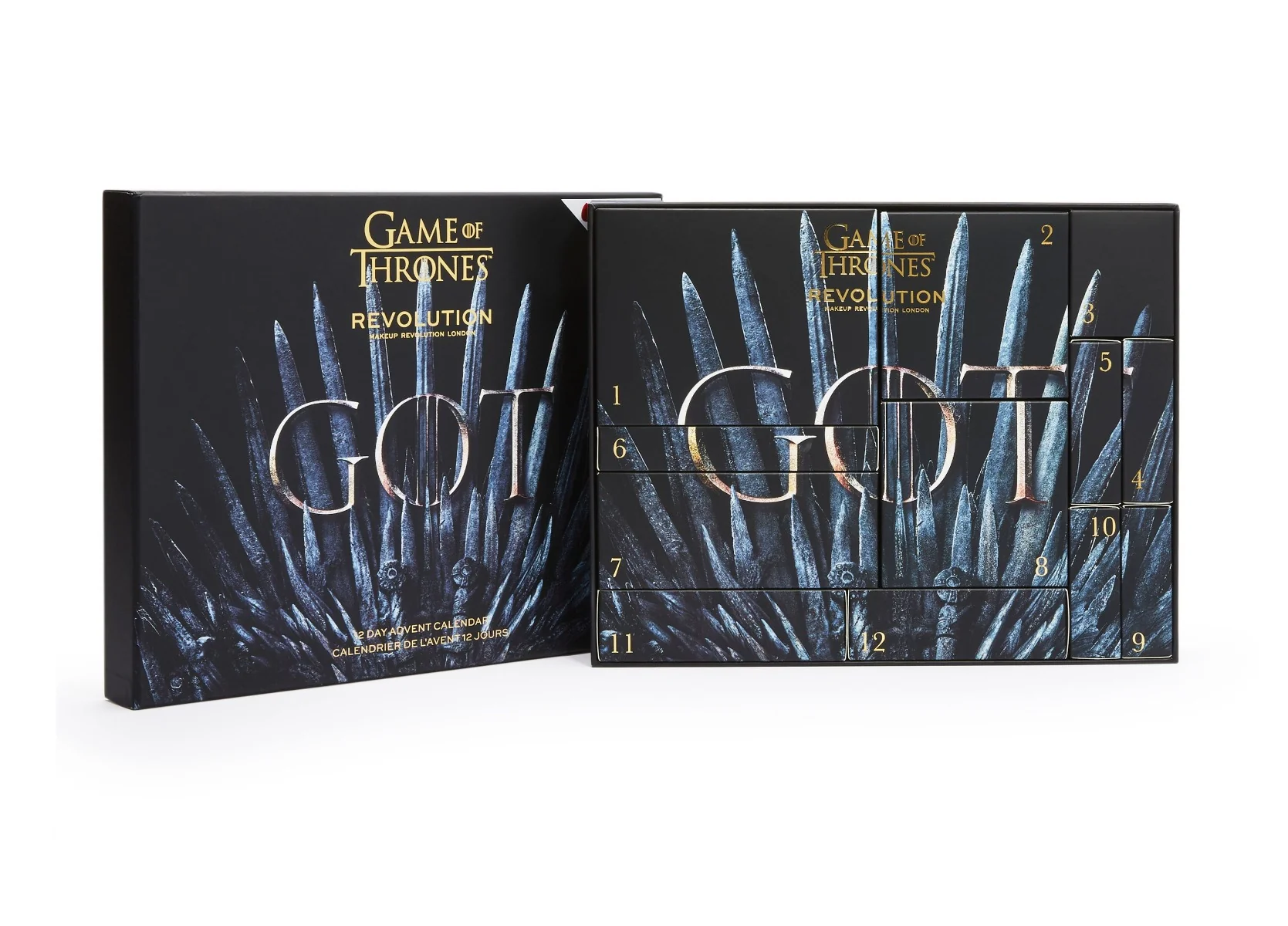 Makeup Revolution X Game Of Thrones 12 Days kosmetický set 12 ks