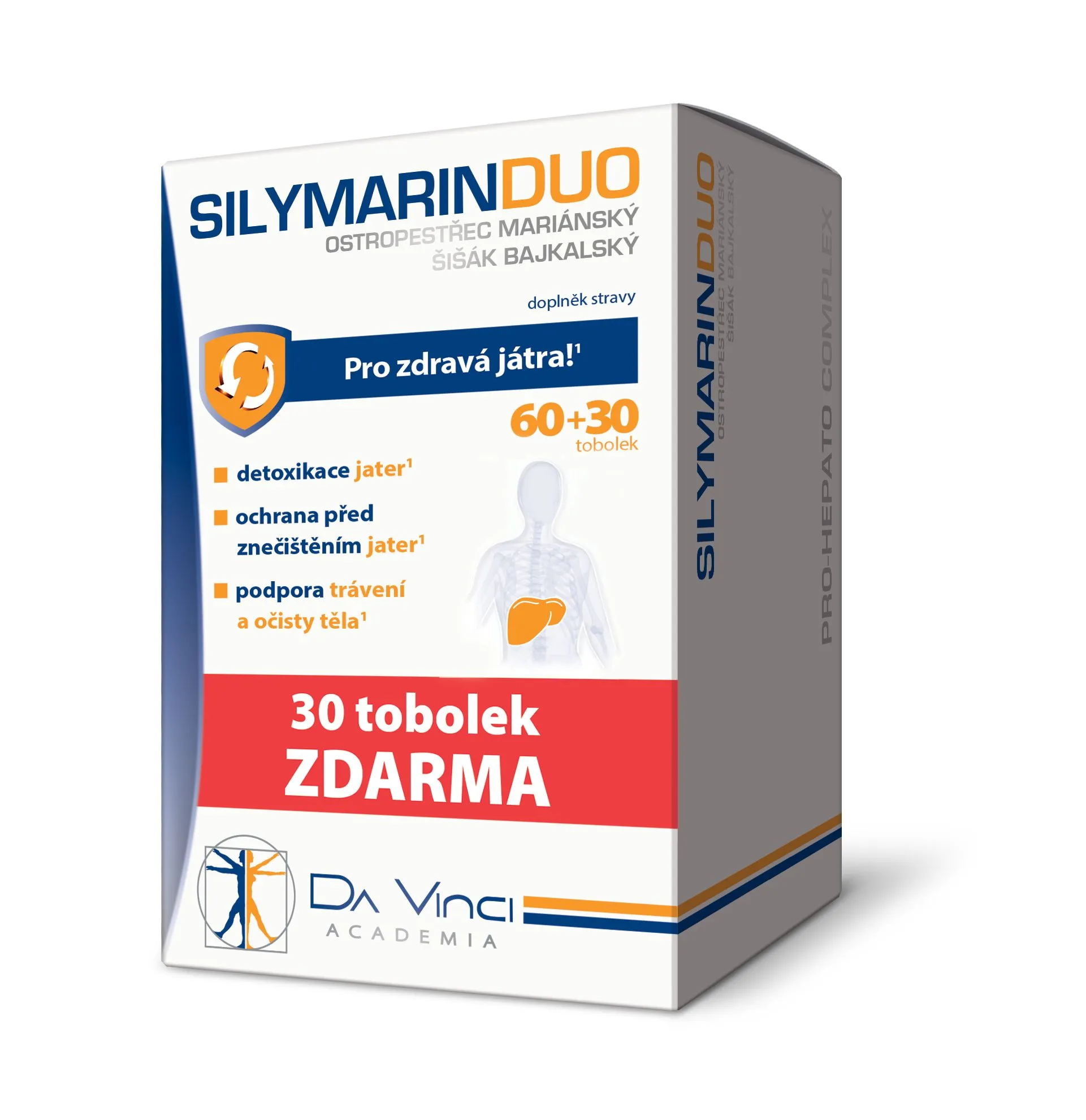 Da Vinci Academia Silymarin Duo 60+30 tobolek