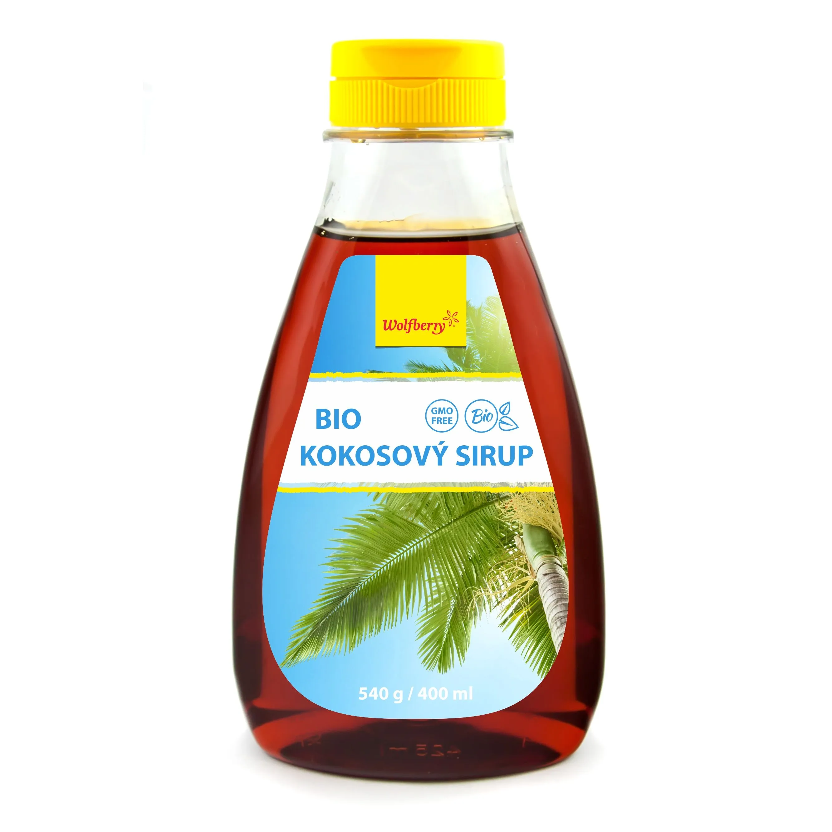 Wolfberry Kokosový sirup BIO 540 g/400 ml 