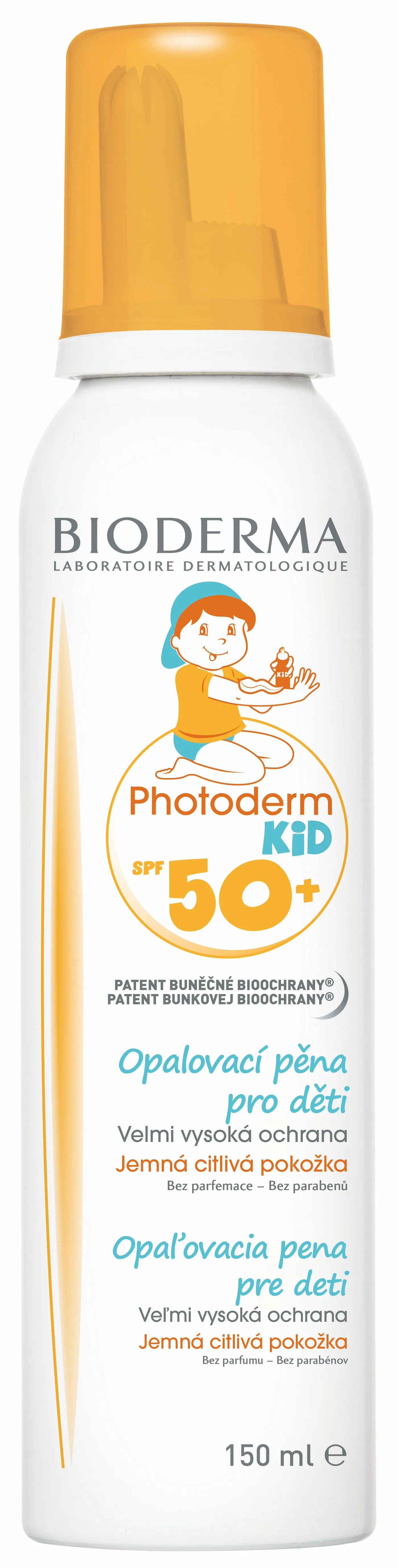 BIODERMA Photoderm KID pro děti SPF50+ opalovací pěna 150 ml