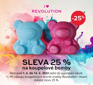 I Heart Revolution SLEVA 25 % (červen 2023)