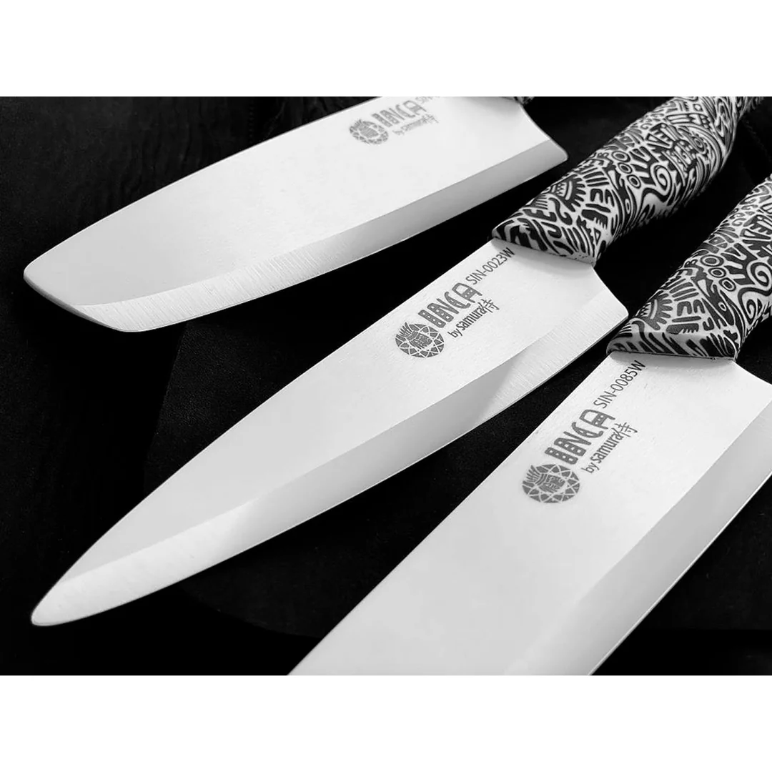 Samura INCA Set 3 keramických nožů (SIN-0220W) bílý