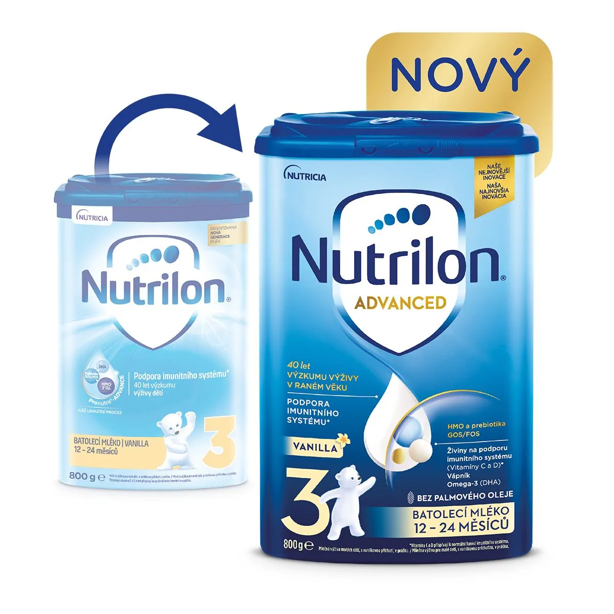 Nutrilon Advanced 3 Vanilla 800 g