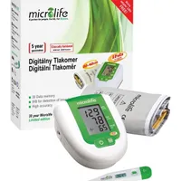 Microlife BP 3AG1 Automatický tlakoměr s teploměrem MT 3001