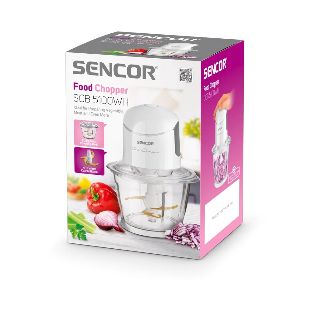 SENCOR SCB 5100WH-EUE3 sekáček potravin