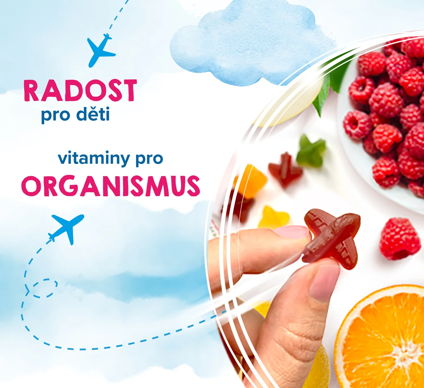 Dr. Max Kids Gummies. Radost pro děti. Vitaminy pro organismus. Dr. Max Kids Gummies. Radost pro děti. Vitaminy pro organismus.