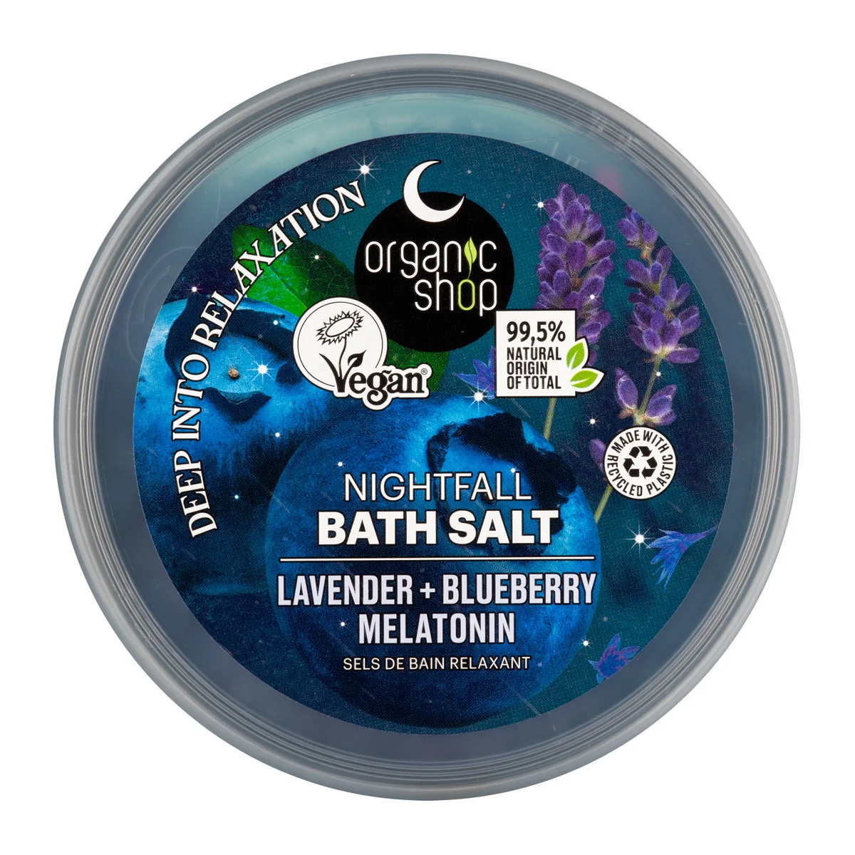 Organic Shop Sleeping Sada pro hluboký spánek Night Symphony 300 g + 125 ml