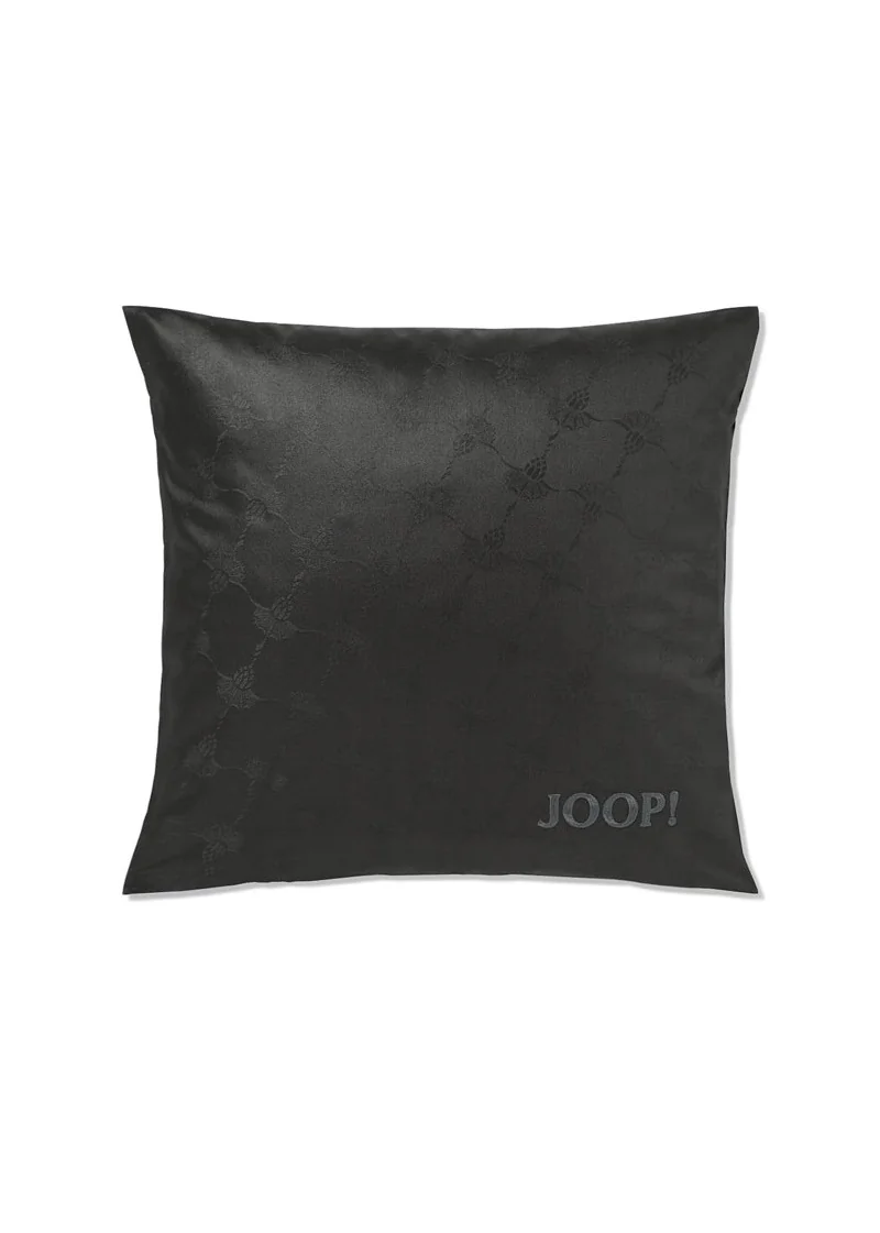 Joop! Povlak na polštář CORNFLOWER 40 x 40 cm, černý