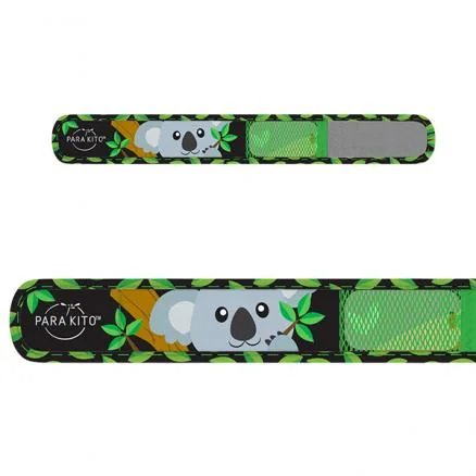 PARAKITO Dětský repelentní náramek proti komárům Koala 1 ks + 2 náplně