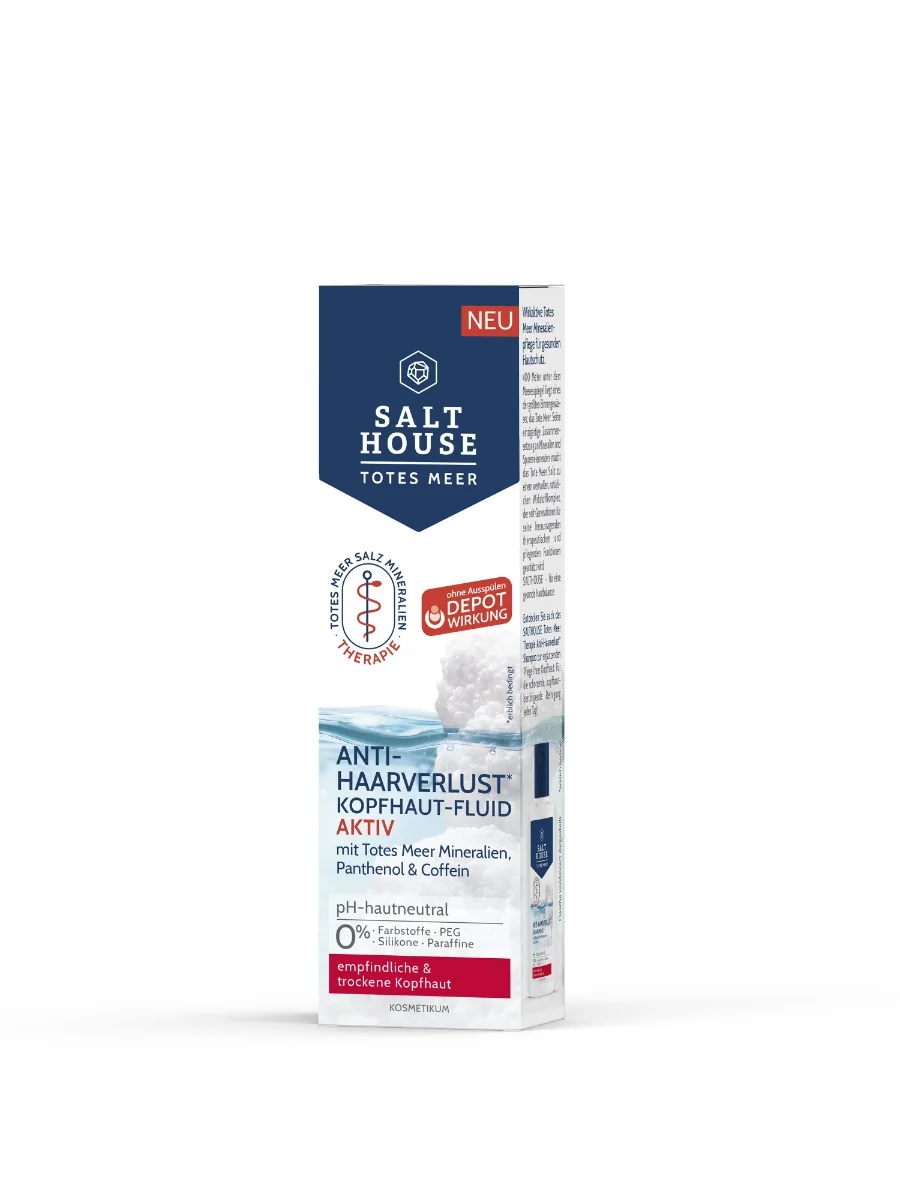 Salt House Aktivní fluid na pokožku hlavy při vypadávání vlasů 75 ml
