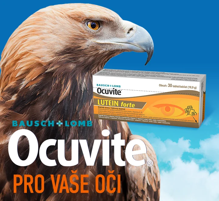 Ocuvite LUTEIN forte 30 tablet. Ocuvite pro vaše oči.