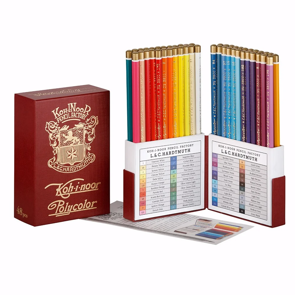 KOH-I-NOOR POLYCOLOR RETRO 3826/48 - umělecké pastelky - 48 ks