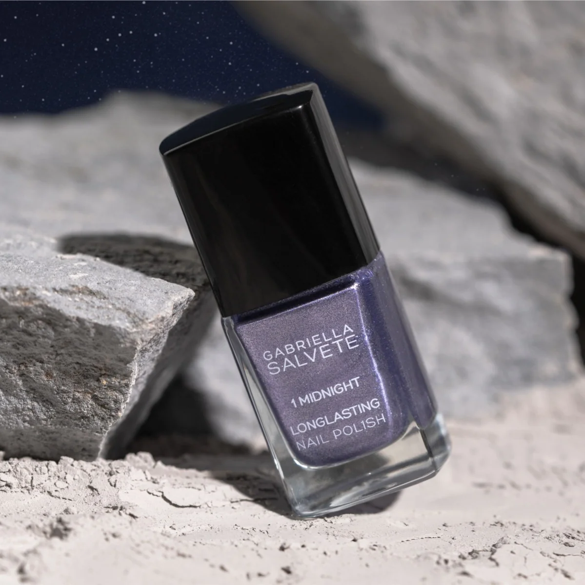 Gabriella Salvete Over the Moon Longlasting Enamel 01 Midnight lak na nehty 11 ml