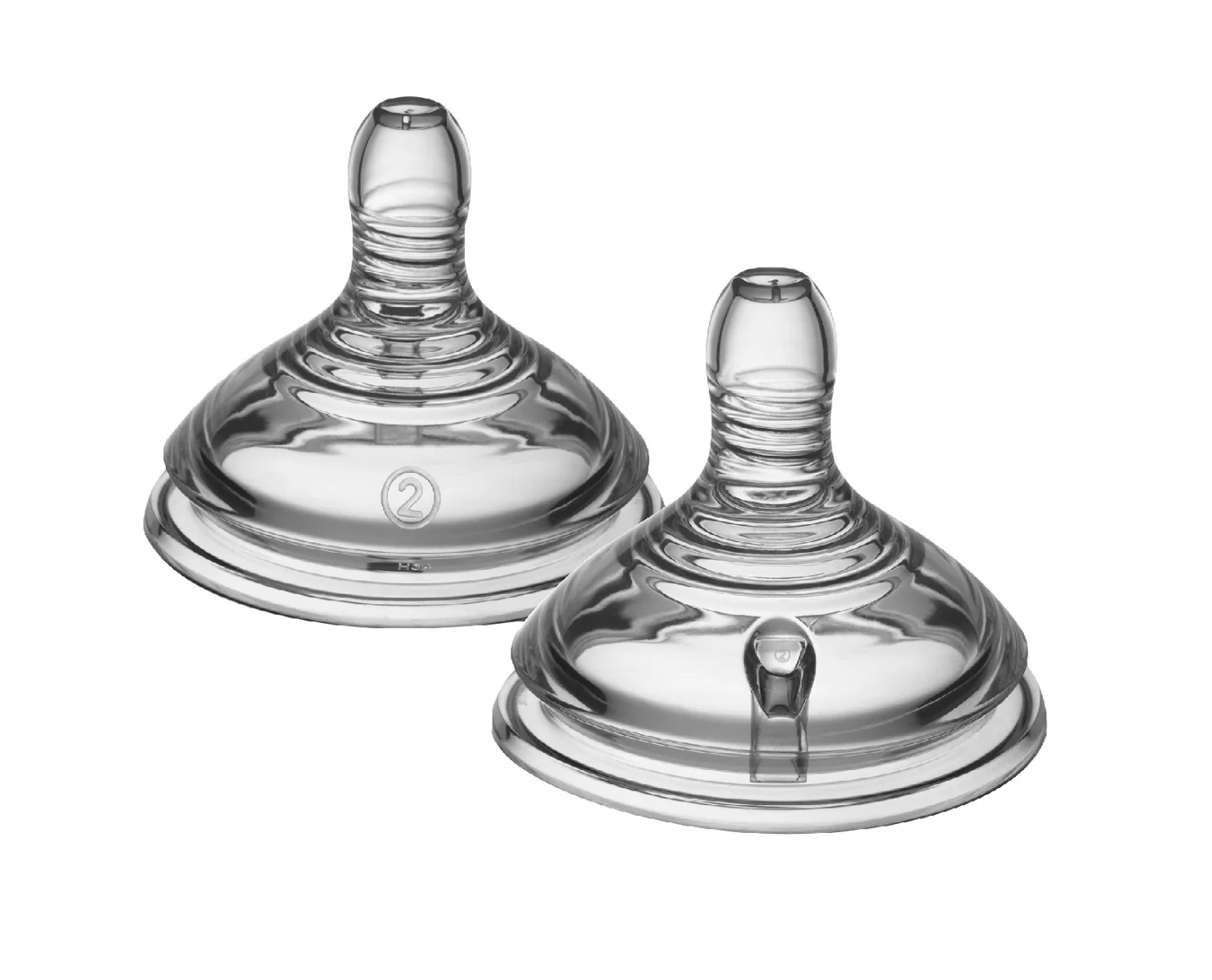 Tommee Tippee Natural Start Anti-Colic Savička na lahev Střední Průtok 3m+ 2 ks