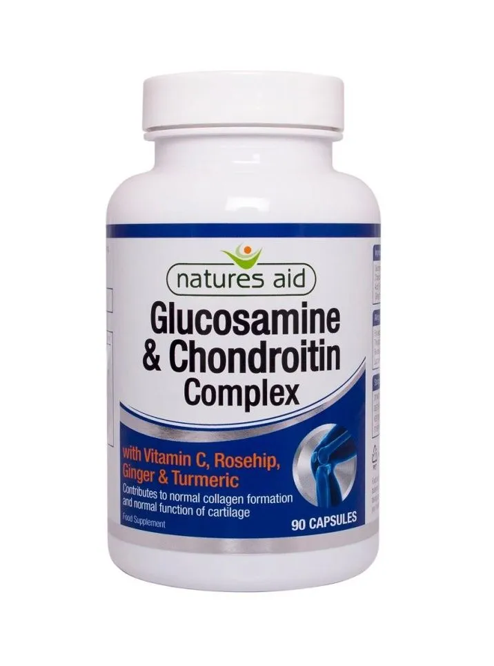 Natures Aid Glukosamin + Chondroitin Complex + vitamin C + kurkuma