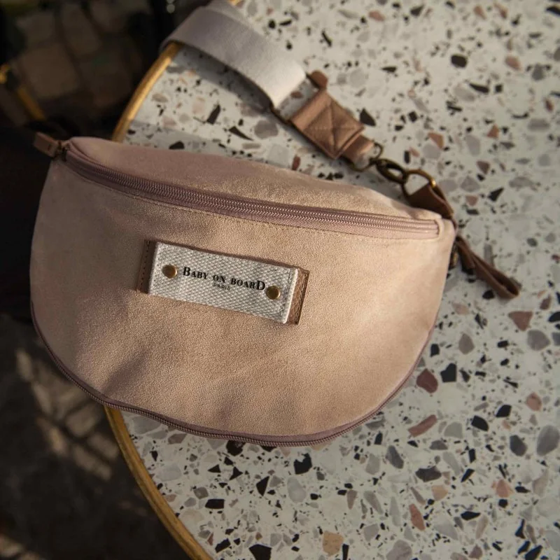 BABY ON BOARD přebalovací Crossbody taška Armelle Natural