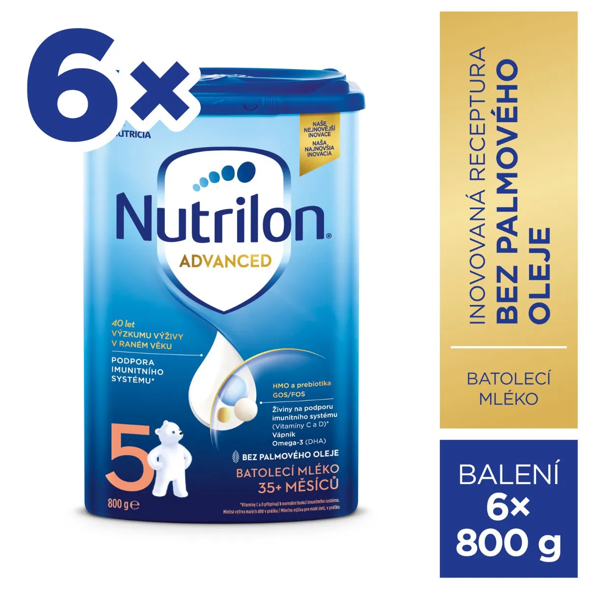 Nutrilon Advanced 5 6x800 g