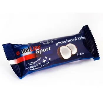 DietLine Sport proteinová tyčinka kokos 46 g