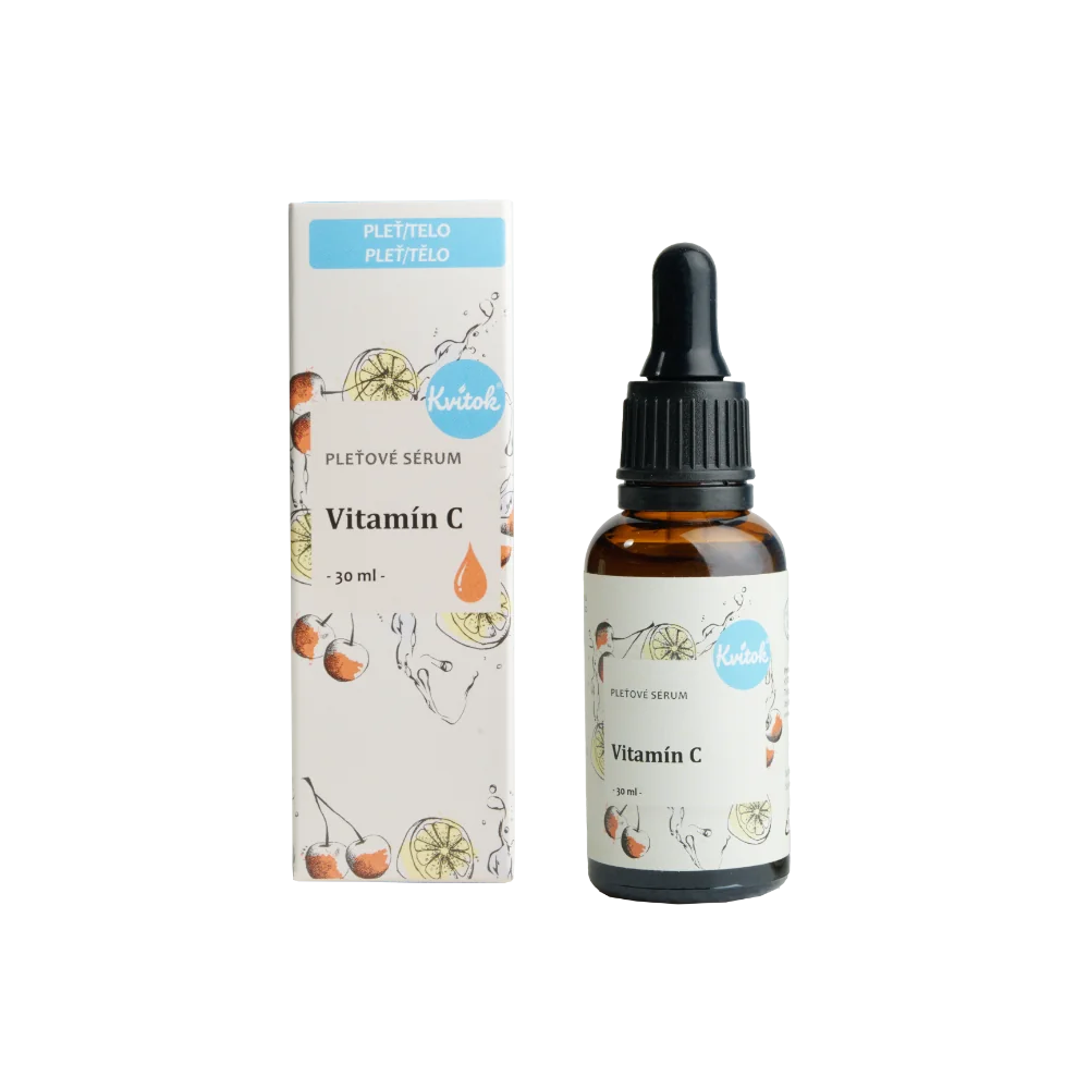 Kvitok Pleťové sérum - Vitamin C 30 ml