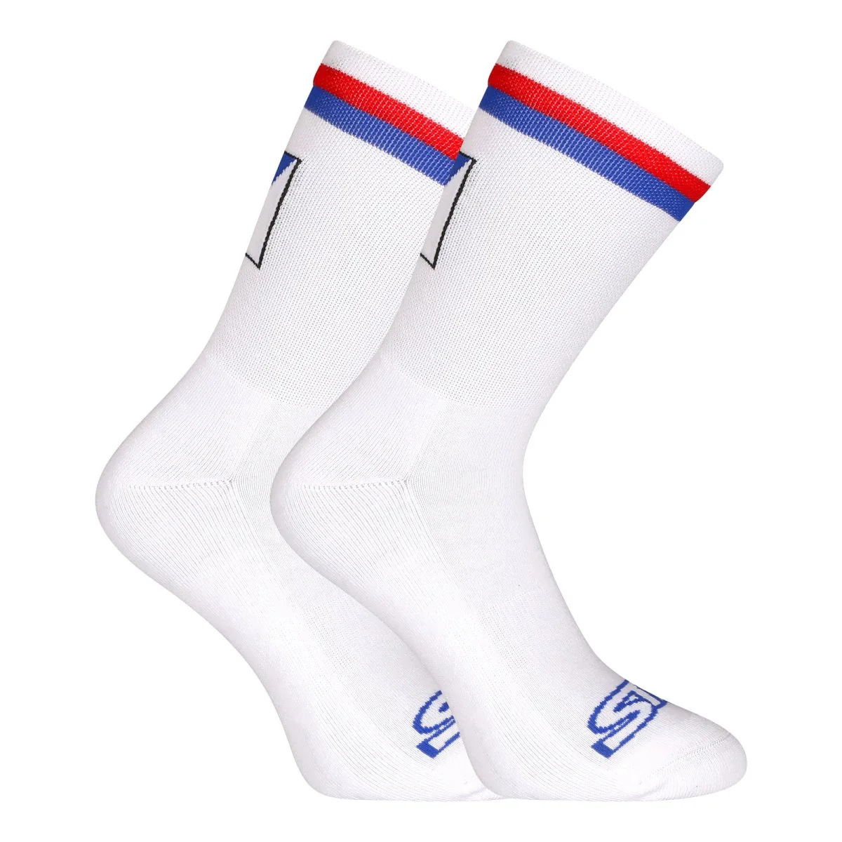 Styx 3PACK ponožky vysoké vícebarevné trikolóra (3HV09014) L