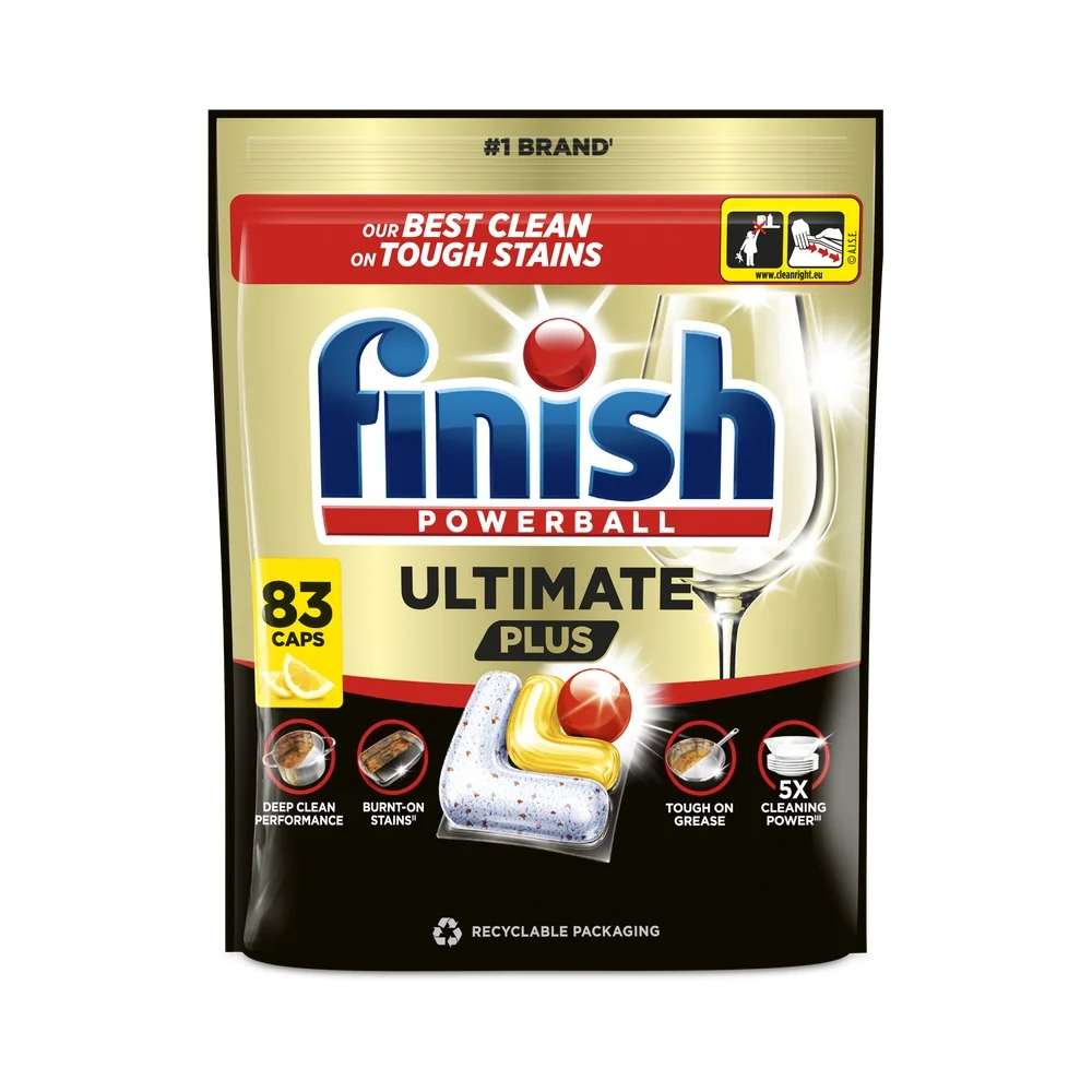 Finish Ultimate Plus Lemon kapsle do myčky 83 ks