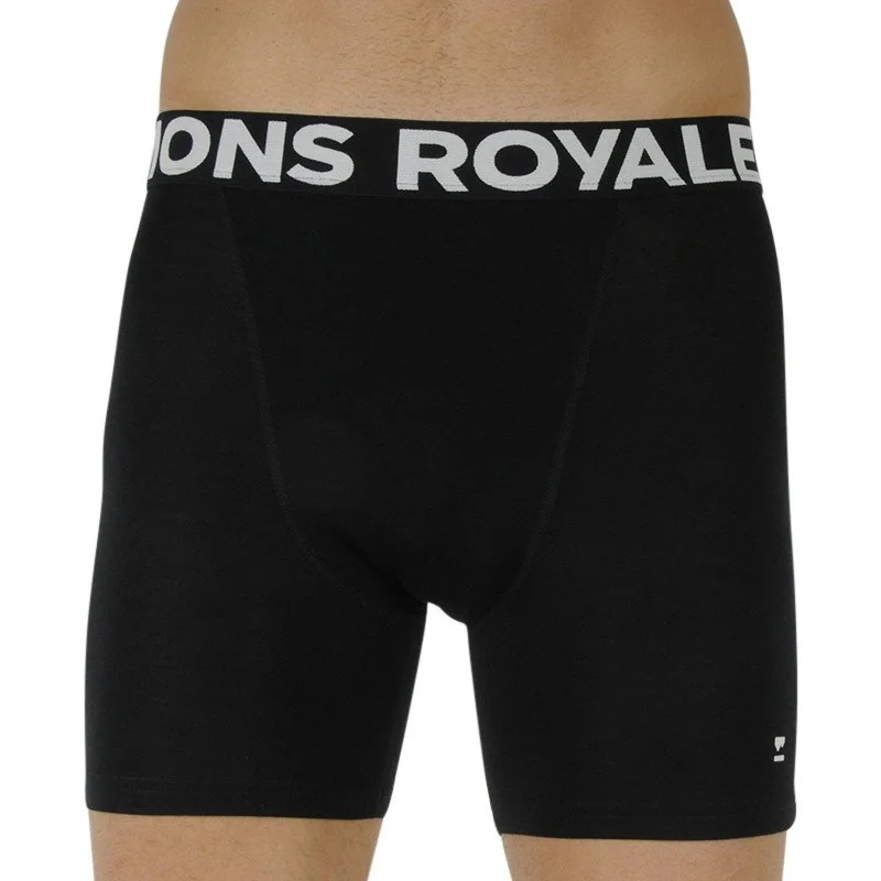 Mons Royale Pánské boxerky merino černé (100088-1169-001) L