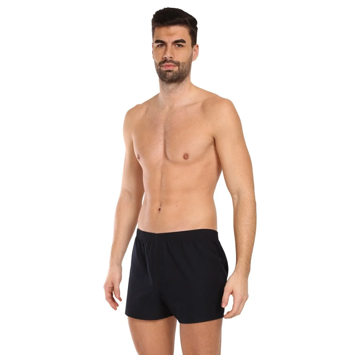 Nedeto 3PACK pánské trenky tmavě modré (3NDTT002) M