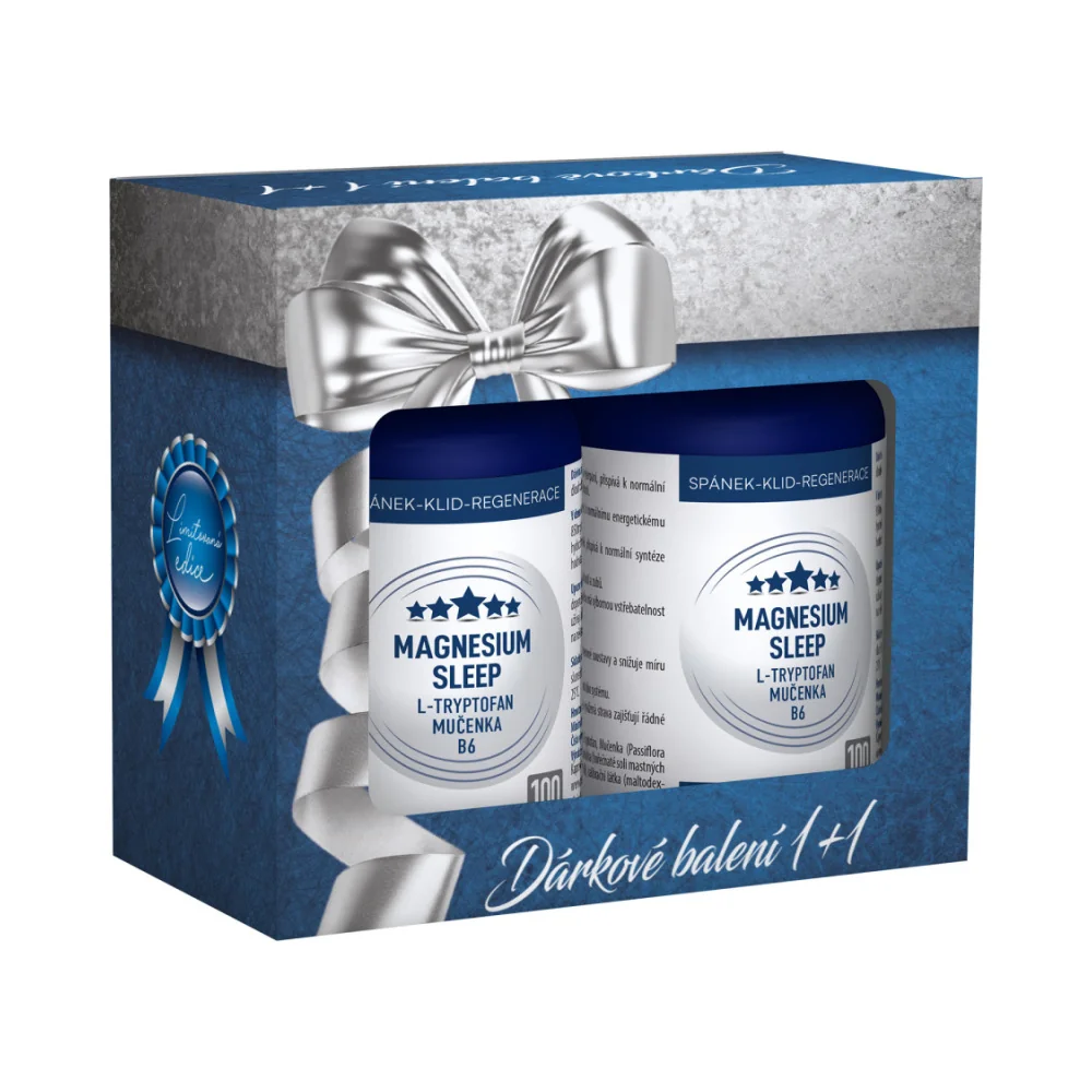 Clinical Magnesium Sleep L-Tryptofan + Mučenka + B6 2x100 kapslí