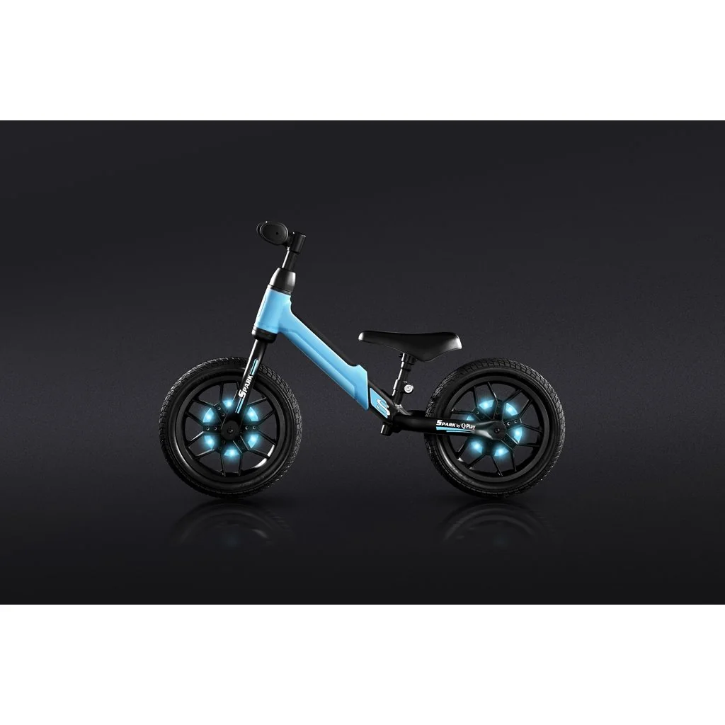 QPlay Odrážedlo Spark Blue, věk 3 - 6 let, do 30 kg