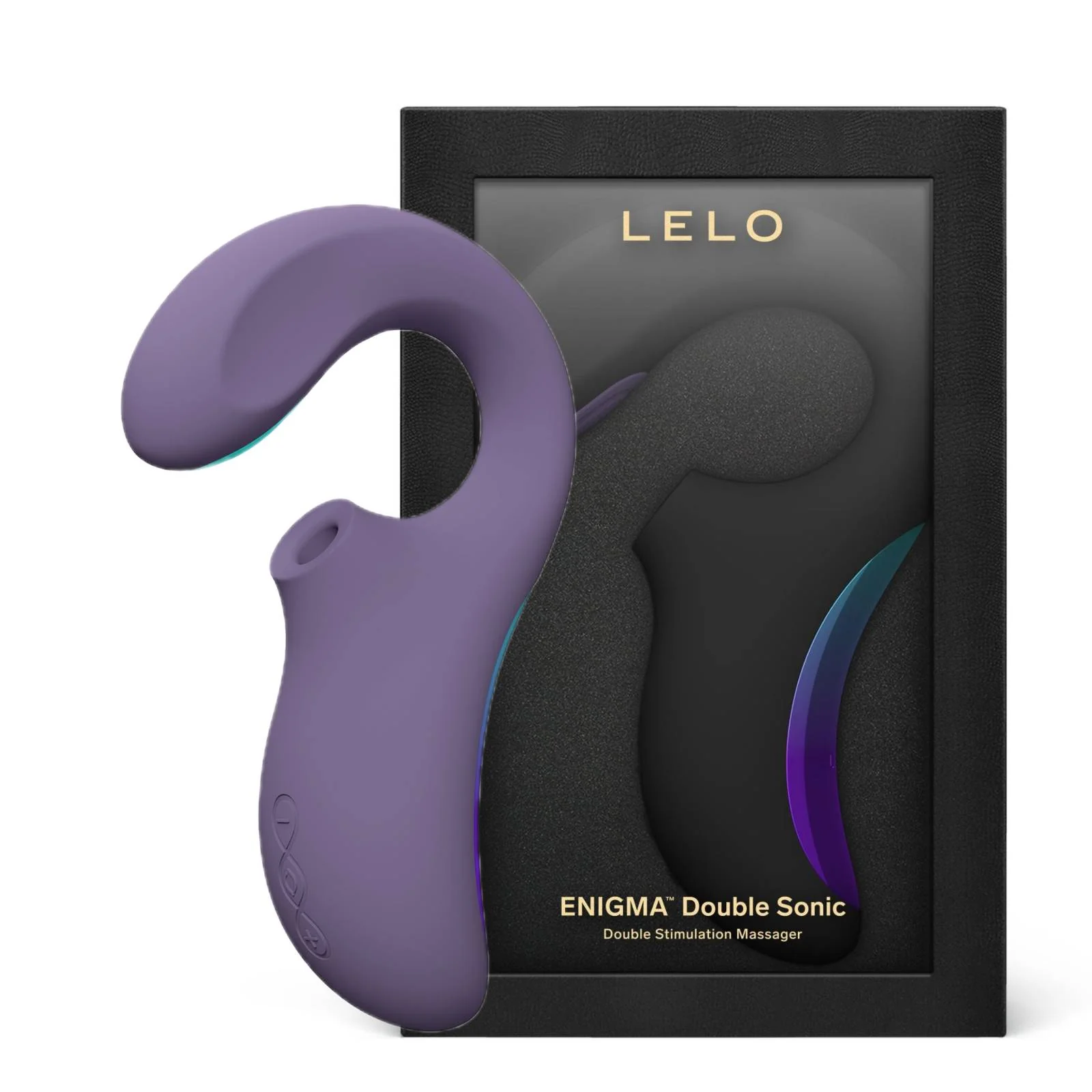 LELO ENIGMA Double Sonic Stormy Black