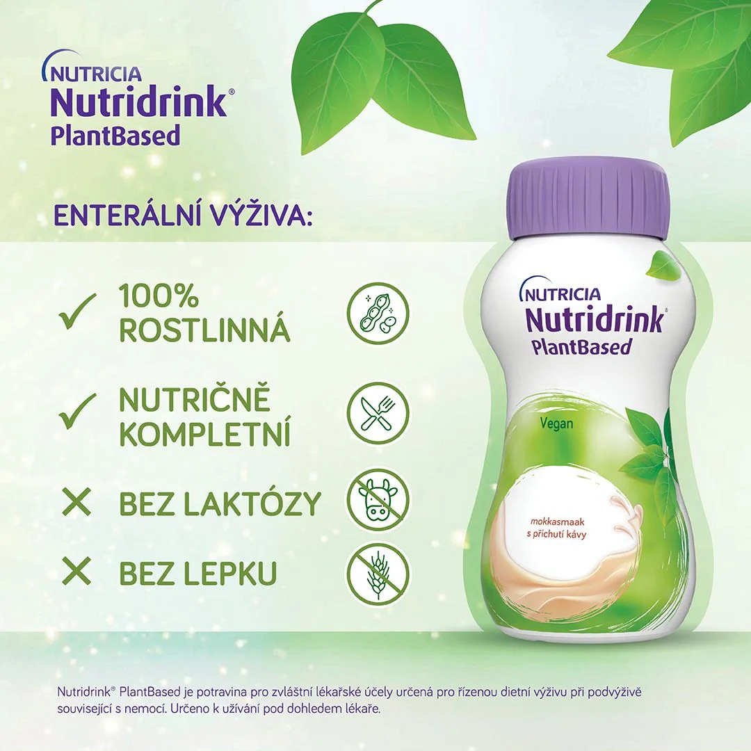 Nutridrink PlantBased s příchutí mango/marakuja 4x200 ml