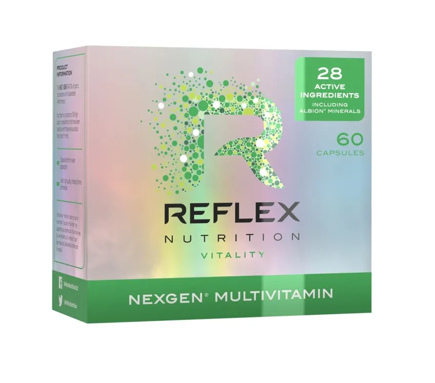 Reflex Nutrition Nexgen multivitamin 60 kapslí