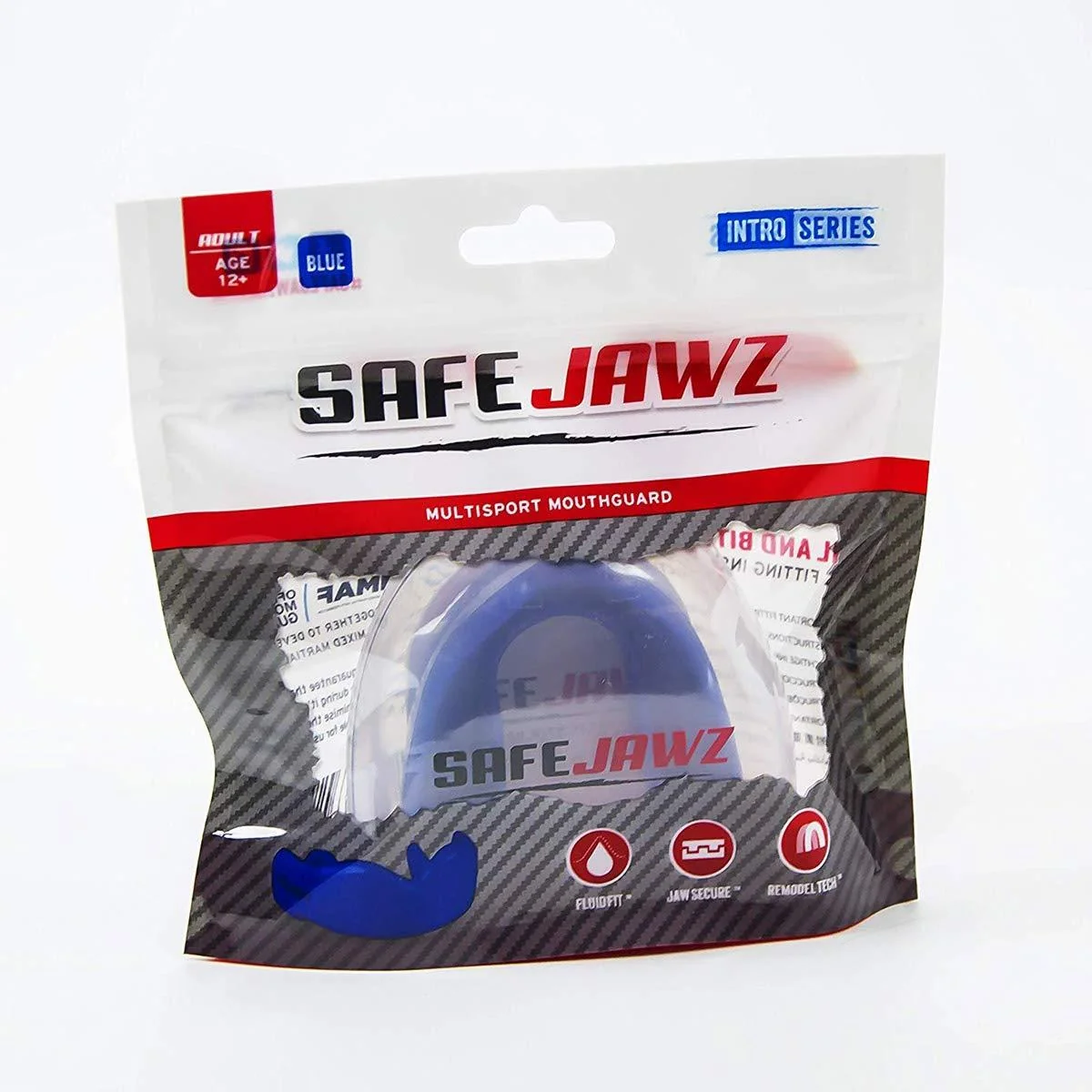 SAFEJAWZ Chránič zubů Intro, Barva: bílá Velikost: Senior