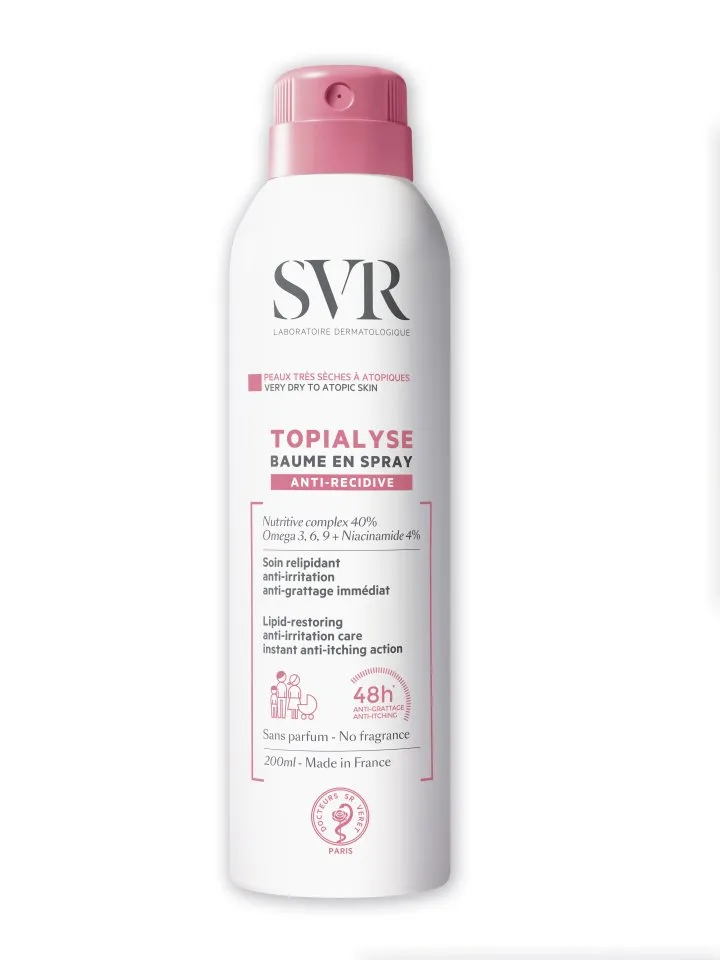 SVR Topialyse Baume en Spray relipidační obnovující péče 200 ml