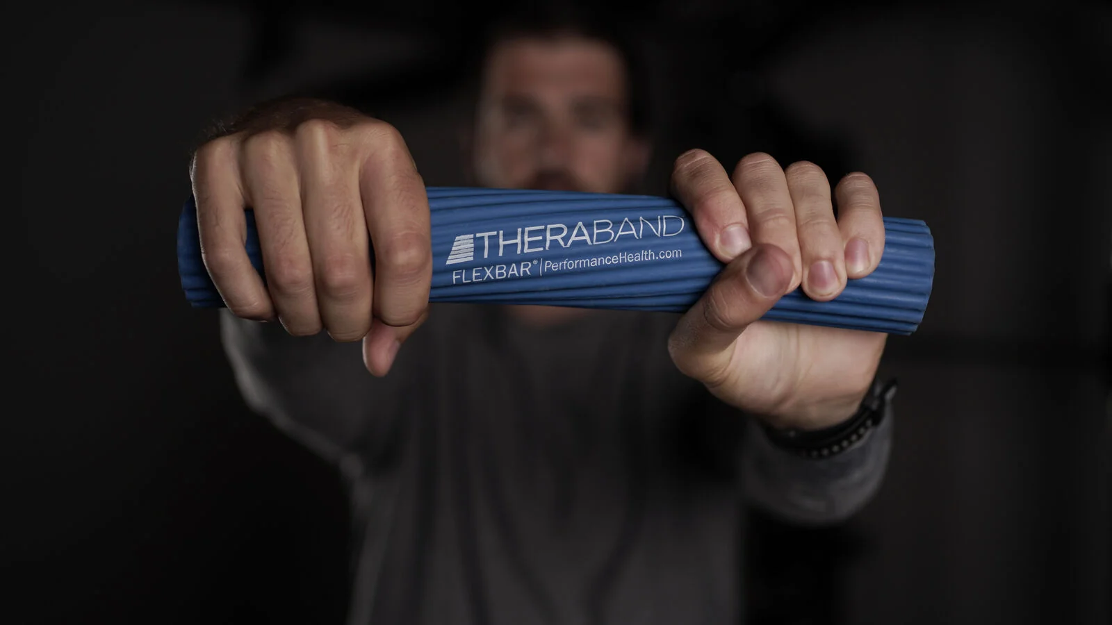 Thera-Band FlexBar modrý - extra silný