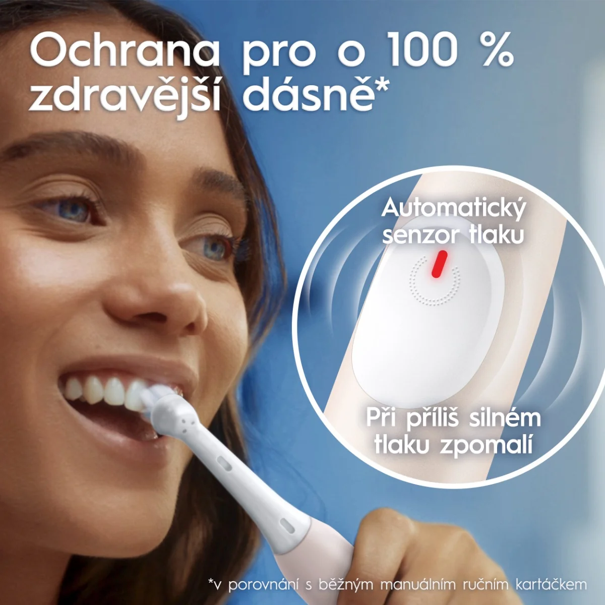 Oral-B iO 2 elektrický zubní kartáček růžový