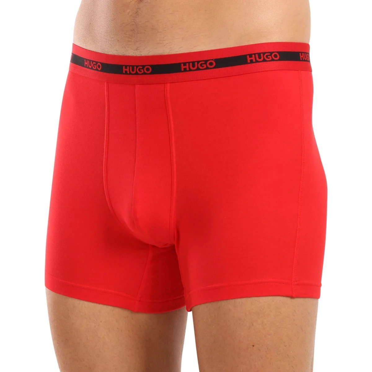 HUGO 3PACK pánské boxerky vícebarevné (50520475 971) M